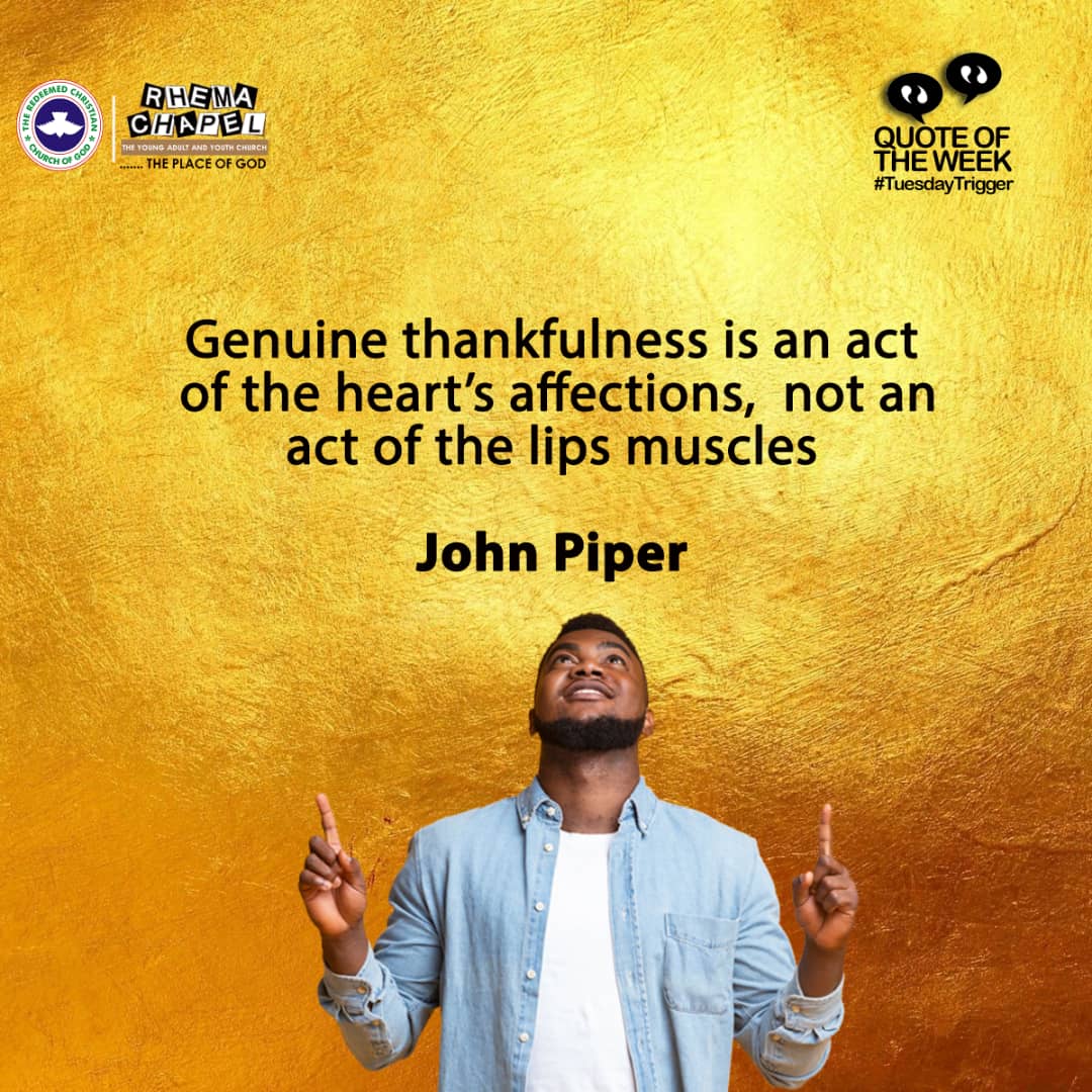 RhemaChapelRccg's tweet photo. #Quoteoftheweek
#TuesdayTrigger https://t.co/YxbE0SwYGc