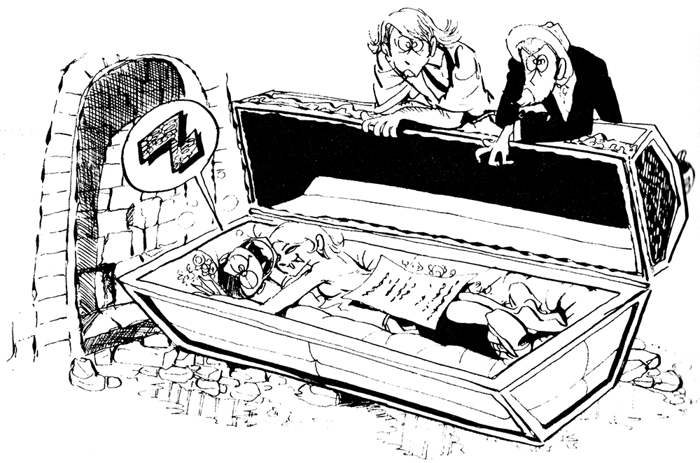 モンキー・パンチさんの「ルパン三世新冒険」の『吸血(漫画アクション1971年12月16日号)』より。
この時期の絵は荒々しくて大胆でユーモラスで「ルパン三世」にも「新ルパン三世」にも無い独特の味わいがあって好きだ。
ラフに描いた線にもいちいち味があってサイコー?! 