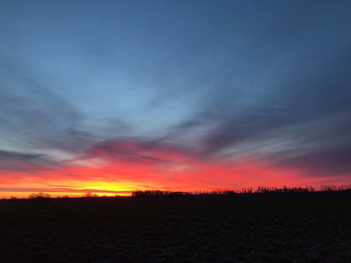 Norfolk sunrises never fail to amaze... #sunrise #norfolk #earlystart #southnorfolk