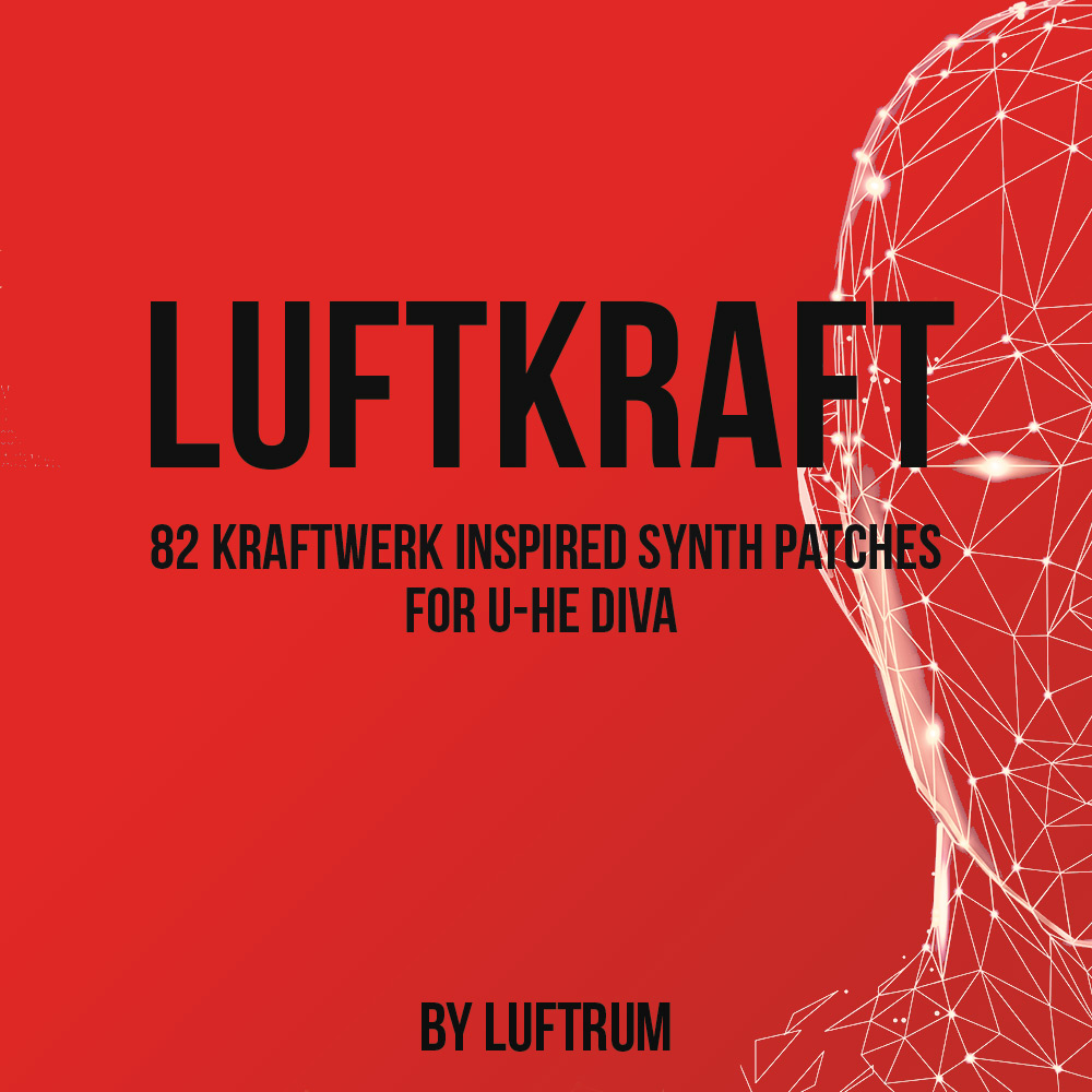 Luftrum1's tweet image. Luftkraft is released! Soundset containing 82 Kraftwerk inspired synth patches for Diva, from famed synth leads to resonant zap drums. youtu.be/50kw8_Zs054 @rekkerd @Synthtopia @uheplugins #kraftwerk #synthpatches #soundbank #synthesizer