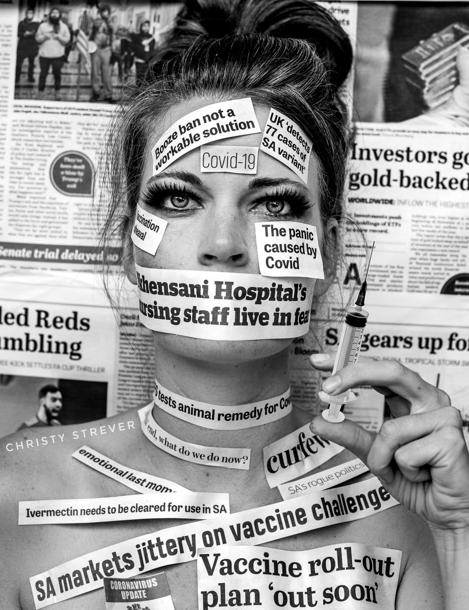 The newspapers yesterday #Covid_19 #Covid19InSA #COVID #CovidVaccine #COVIDVaccination #christystrever