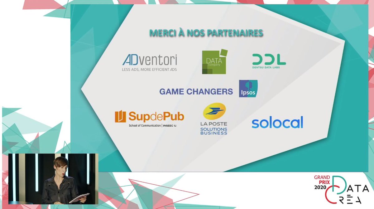 C'est parti pour la cérémonie 100% digitale du Grand Prix Data Créa 2021 présentée par <a href="/kvergniol/">VERGNIOL Karine</a> ! Découvrez le palmarès de cette 4e édition ! 🏆
#dataetcrea