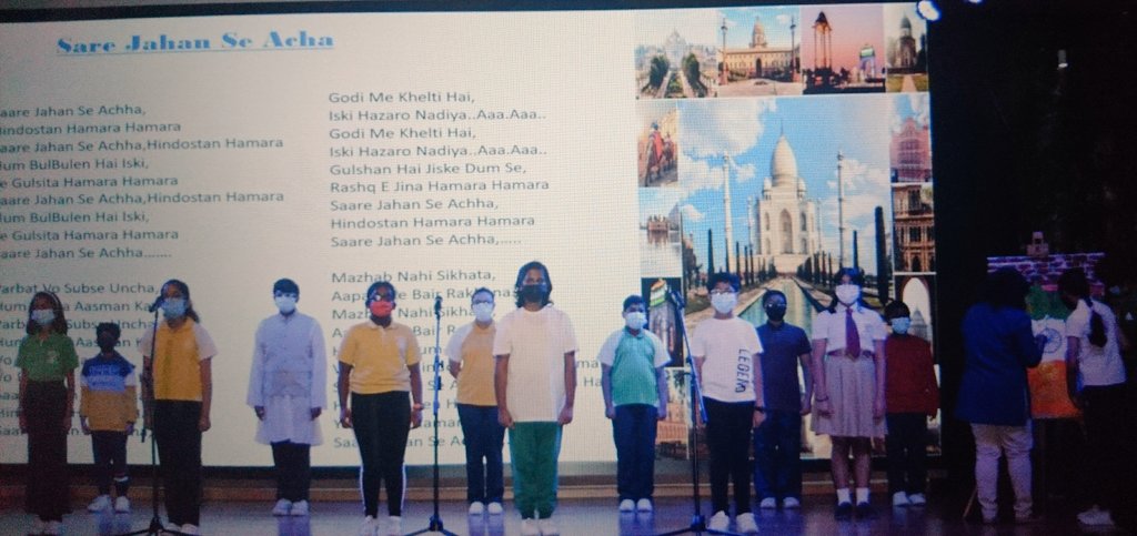 StellaLadislaus's tweet photo. Freedom in Mind, Faith in words, Pride in our Heart, Memories in our Souls - @nmsmiddleschool Grade 7 students salute the great nation @gemsnms_alkhail through their #visualharvest and wish, #HappyRepublicDay2021 @Fatima_Martin @JayarajVenetia @ChristineDeNor1 @khusbi @rilben10 https://t.co/VSSFT2BaFj