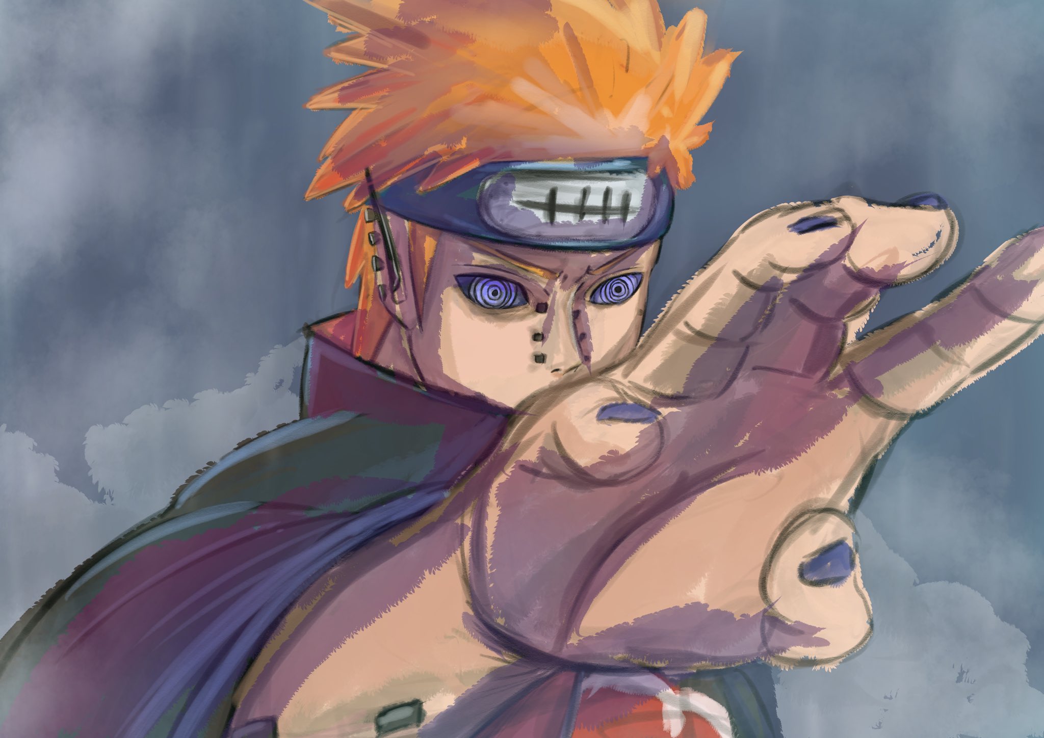 みなみ リン Pain ペイン ナルト 暁 輪廻眼 イラスト Naruto Pain Rinnegan Illustration Narutoillustration T Co Zelxm8wl1z Twitter