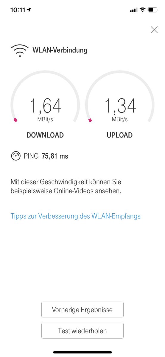 spacejessu's tweet photo. @Telekom_hilft Besser sieht anders aus. https://t.co/o4kQSDuTrV