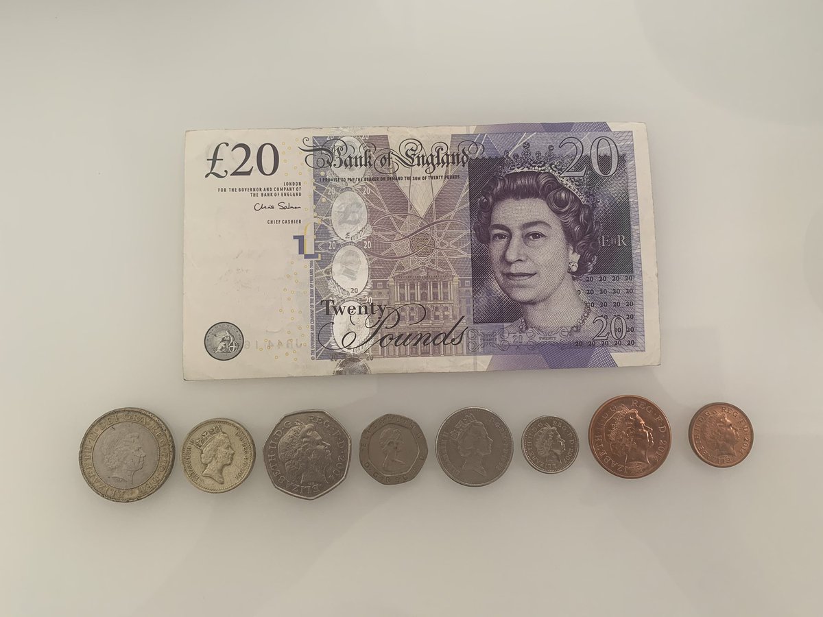 🔥GIVEAWAY🔥
20 Poundsterling (380.000 Rp) +
Satu set Coin nya lengkap terdiri:
2£-1£-50p-20p-10p-5p-2p-1p
Utk 1 pemenang👍

Pecahan Poundsterling tdk disebut Cent/sen tp disebutnya pence/penny

SK:follow + RT
End: 24 hours
Bisa pickaw bisa pilih
Good luck.!