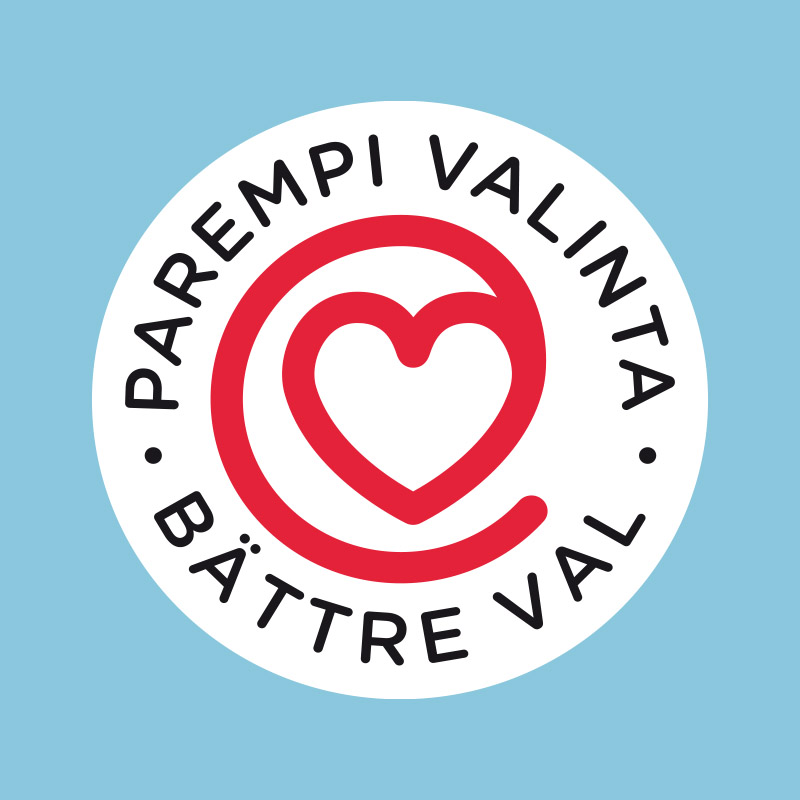 Sydanliitto's tweet photo. Uskallamme väittää, että Sydänmerkki vaikuttaa suomalaisten ruokavalintoihin. Tätä tukevat myös tutkimustulokset. Sydänmerkki ei ole suinkaan rakettitiedettä, vaan todella helppo tapa tukea parempia ruokailuvalintoja.
#sydänmerkki