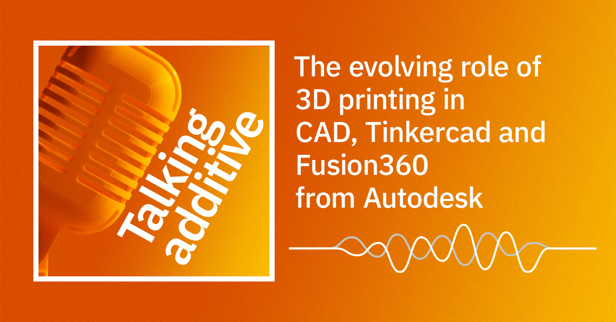 CREATE_EDU_PROJ's tweet image. 🎙️| A new #TalkingAdditive has arrived! Listen to hear Matt Griffin speak with @melton3d about the evolution of @Tinkercad, @autodesk&apos;s groundbreaking software that has introduced #3Ddesign to millions of users! 
Listen now at bit.ly/3smZC0T