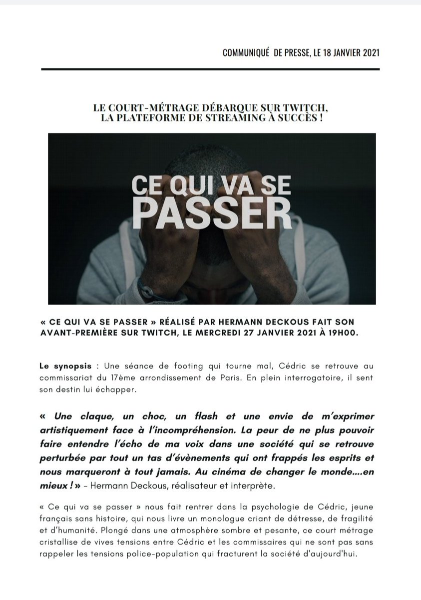 mathurinpat's tweet photo. Fière de travailler sur ce projet. ***HERMANN DECKOUS***, retenez son nom. Une pépite dans la mine 💎 https://t.co/paN85VnqbF