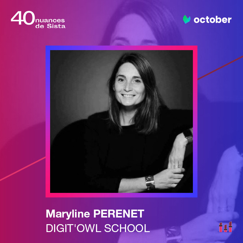 Apprendre aux enfants à coder.. sans écran. Cela semble un pari fou. C'est le cas et c'est celui de <a href="/mperenet/">Maryline Perenet</a>, fondatrice de <a href="/DigitowlS/">DigitOwl School</a> et "Sista" d'@oliviergoy, CEO d'@October_EU. 

Découvrez vite son #40nuancesdeSista où elle se livre sans détour au micro de <a href="/SoleneEtienne/">Solene Etienne</a> !