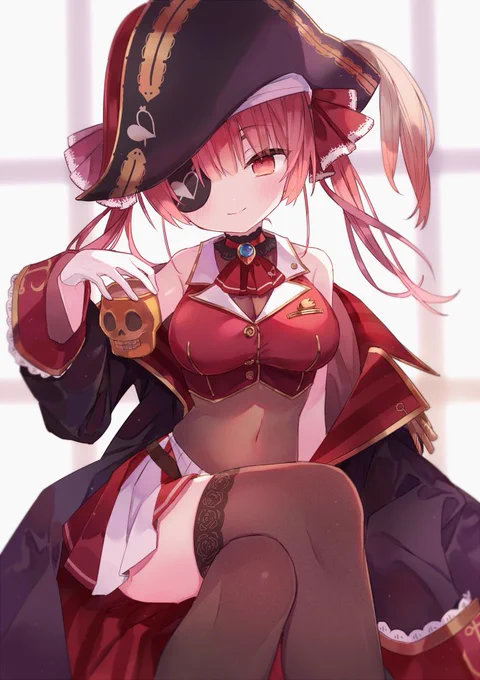 船長～!
#マリンのお宝 