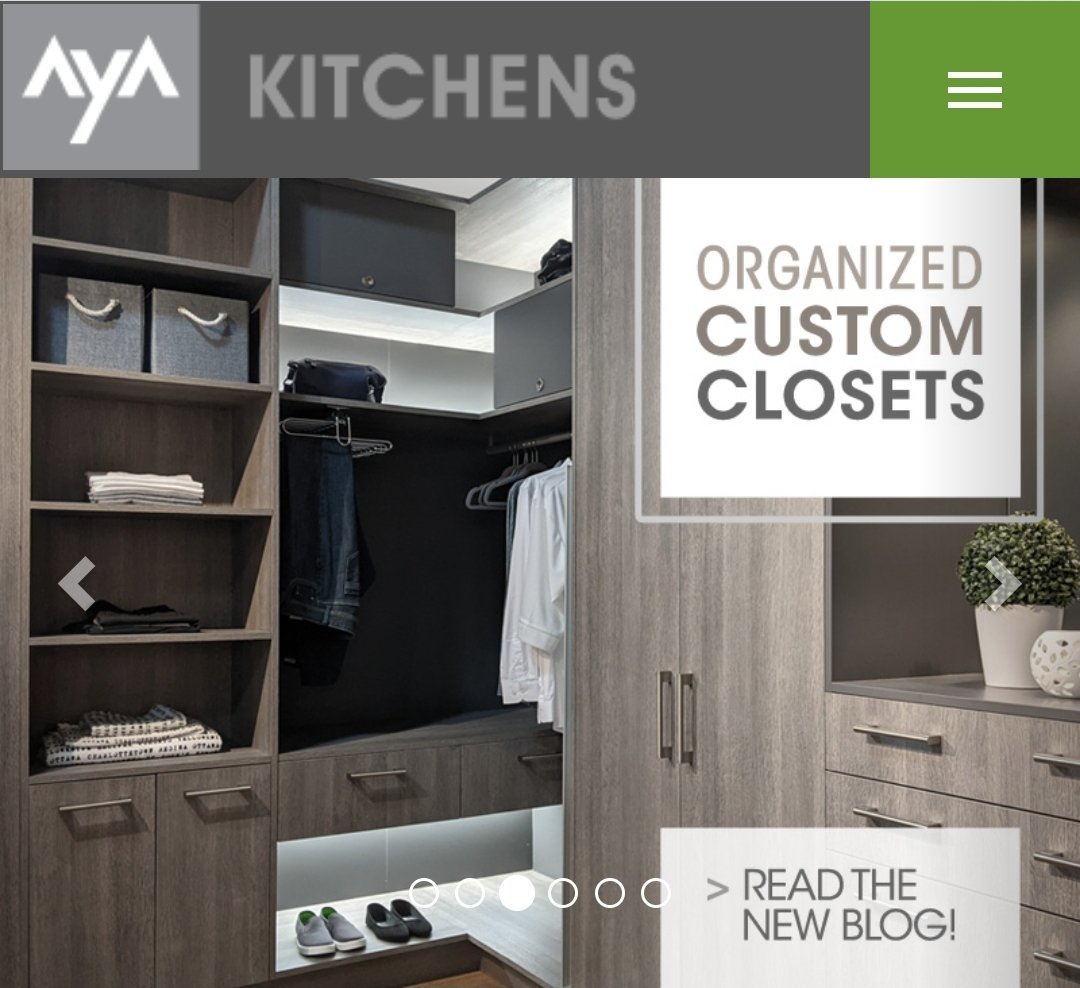 From Room to Room, we want to get you organized!
ayakitchens.com