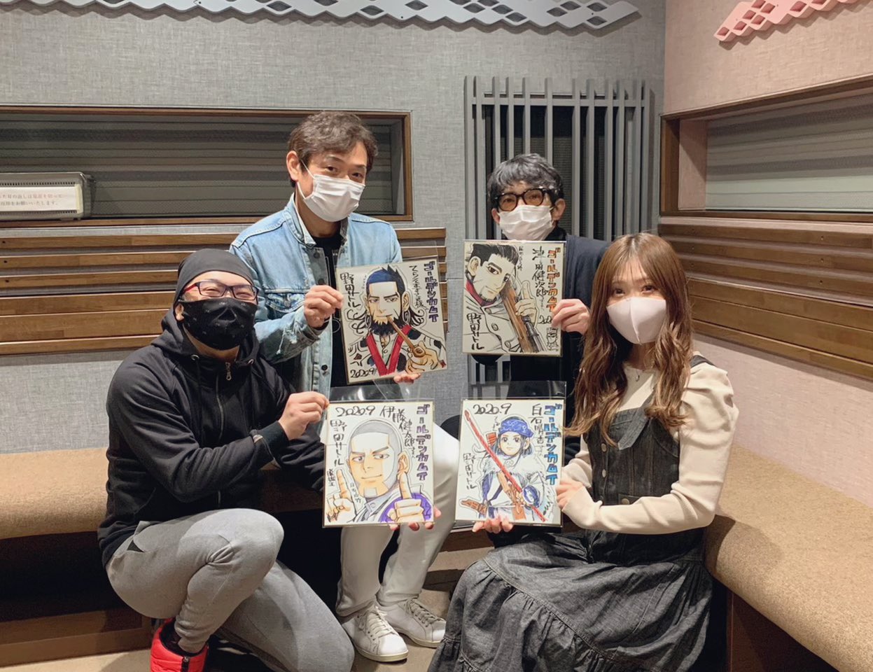 コトダマン　ンジテミス　白石晴香　直筆サイン色紙　当選品 N*H様 コトダマン ンジテミス 白石晴香 直筆サイン色紙 当選品