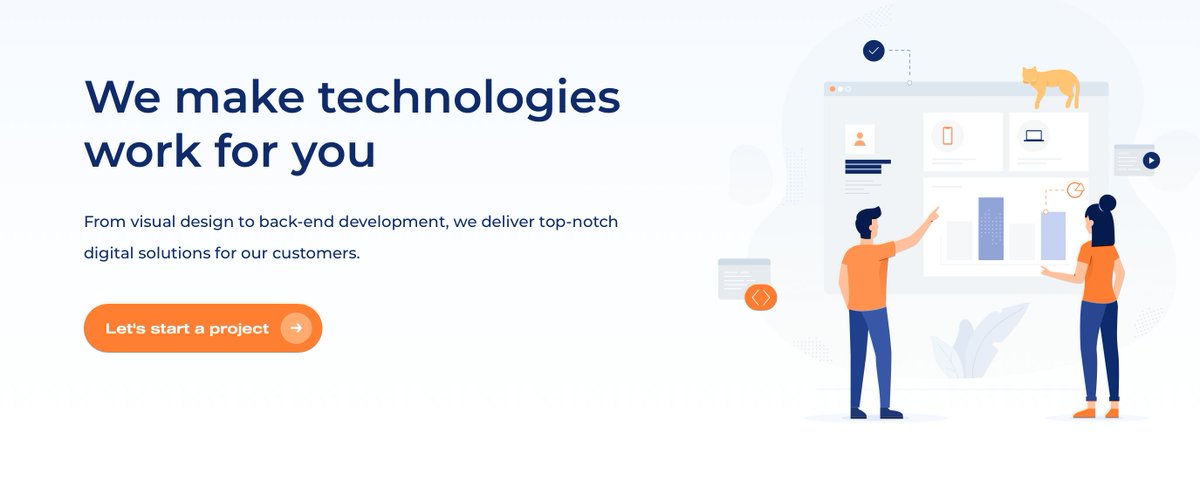 Darly_Solutions's tweet image. Darly Solutions was founded to help organizations to focus on business while we take care of software development.

We provide the following services:

Web development
Mobile development
UI/UX Design
QA
Project Management

Let&apos;s discuss how our expertise can be helpful to you✨
