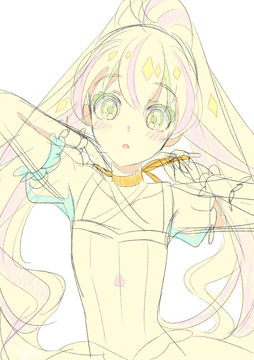 アイカツ ハナルリビート 何処となくソレイユ的な雰囲気を感じて好きですね Aika かおりゅのイラスト