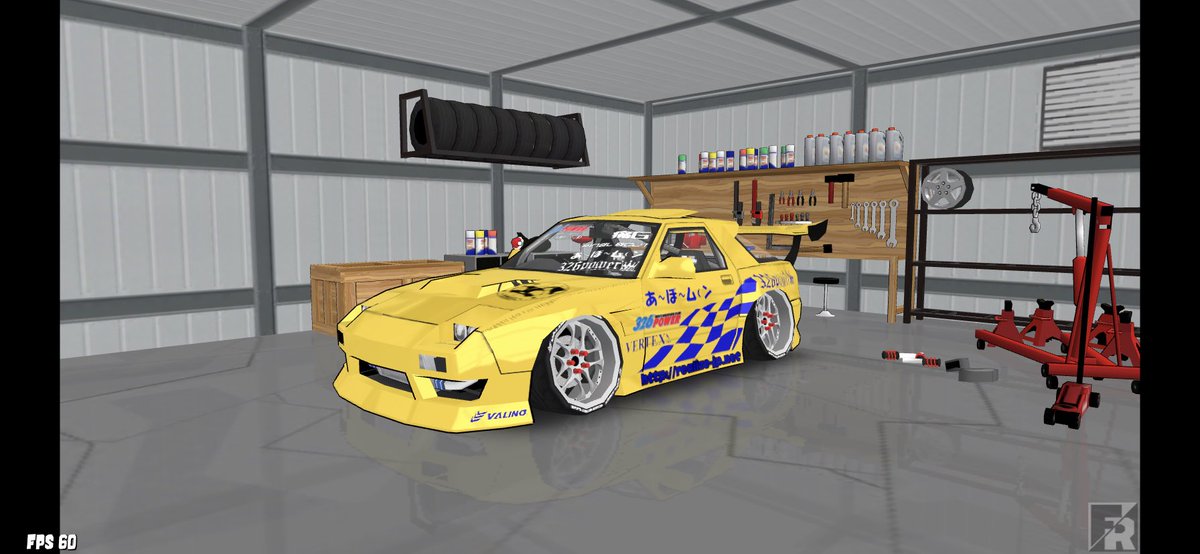 ちゅんちゅん Sur Twitter プロドリに出ていた春口326さんのfc3sを意識して作りました ナンバーフレームは配布物を使用させて頂きました Frlegends