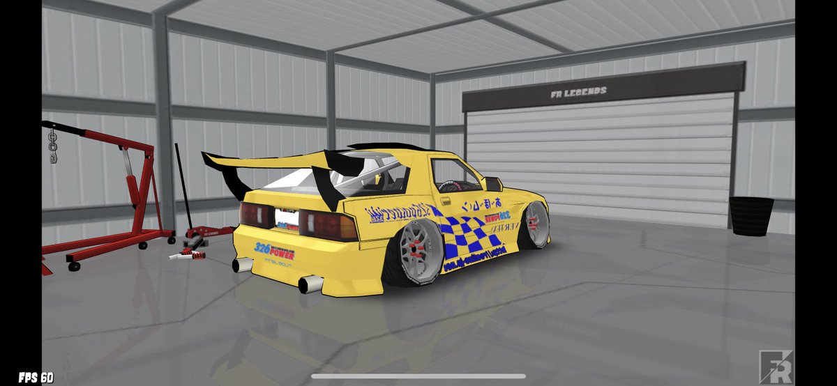 ちゅんちゅん プロドリに出ていた春口326さんのfc3sを意識して作りました ナンバーフレームは配布物を使用させて頂きました Frlegends