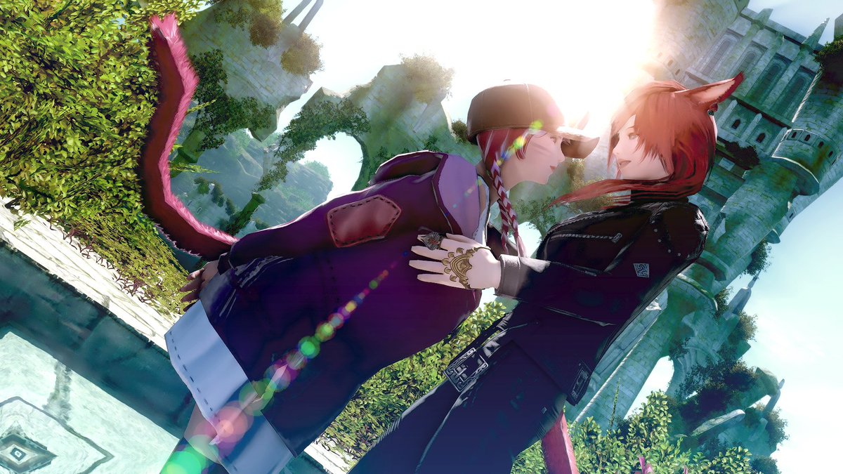 SCerridwen's tweet photo. Pls stop scrolling for a moment and appreciate my adorable purple bean woman @Lucinaffxiv 

Thank you.<3

#GPOSERS #gposer #GShade #ffxiv #miqote #femalemiqote https://t.co/5lTPmbS1kp