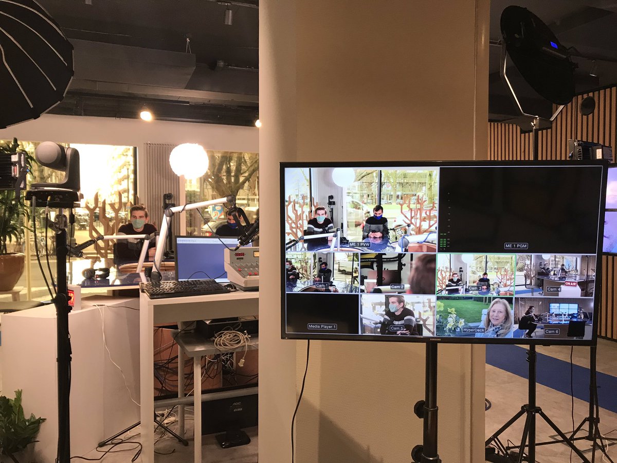 MargotRegnier's tweet photo. Ready to welcome @alainmaron for our first 🔴LIVE at @BECI_Brussels. 

Today at 12h30 
To watch the show https://t.co/i71lh3ZXaZ #BECI https://t.co/kZXsrzKahp