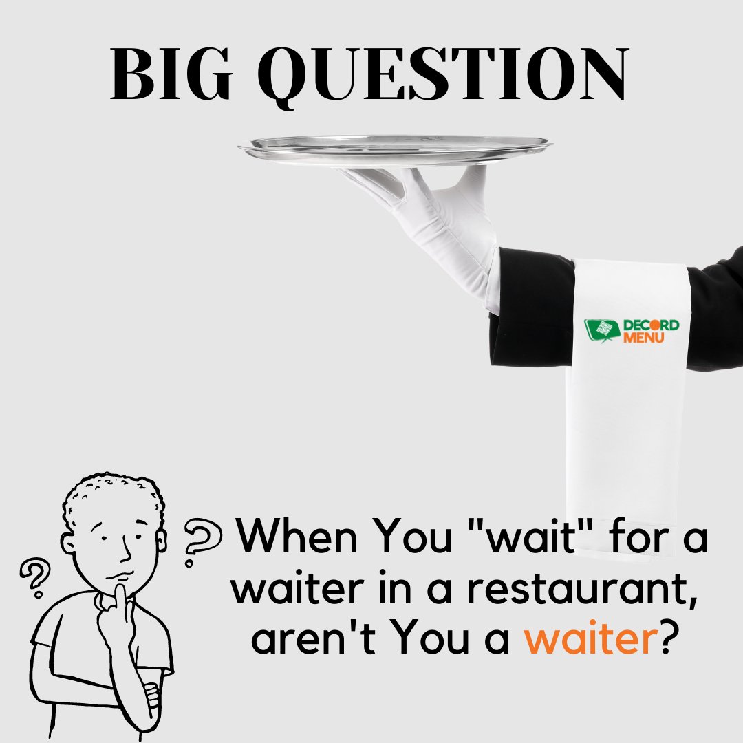 DecordTech's tweet image. Don&apos;t make your customers wait for the waiter. Turn on your restaurant menu to Digital Menu with Decord Menu.

Free Trial at:
decordmenu.com

#qrmenu
#digitalmenu
#restauranteurs