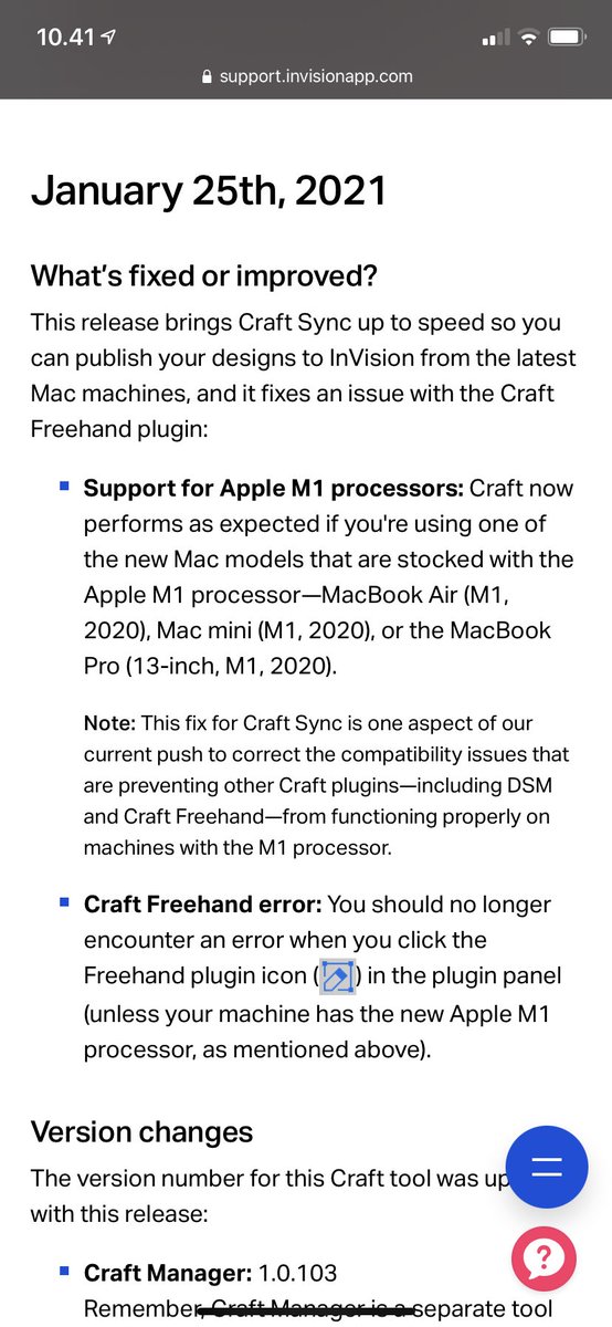 jbwulff's tweet photo. Great news ! Craft @InVisionApp now performs as expected on the @Apple  m1 silicon 🙌 @sketch 💎 https://t.co/qc1OwTFN4H