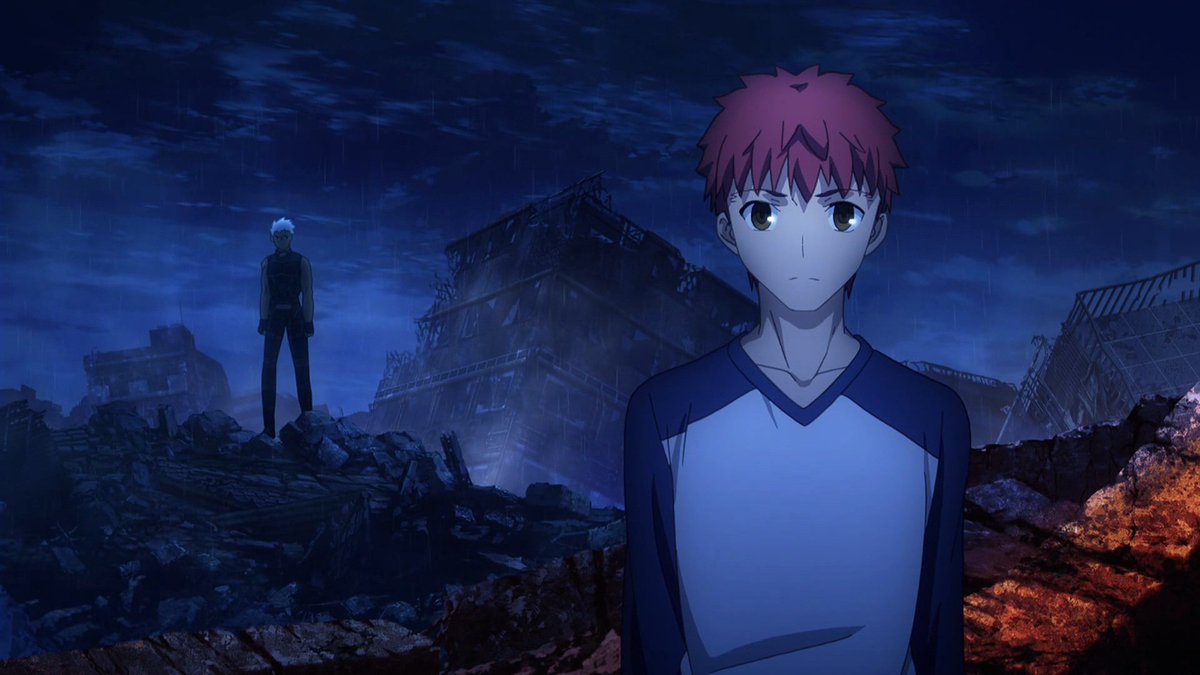 Unlimited Blade Works gives us a direct confrontation where Shirou comes up with an even stronger answer, that doing what you truly believe to be good can never be a mistake, regardless of the results or anything else, just attempting to do that is good enough on its own.