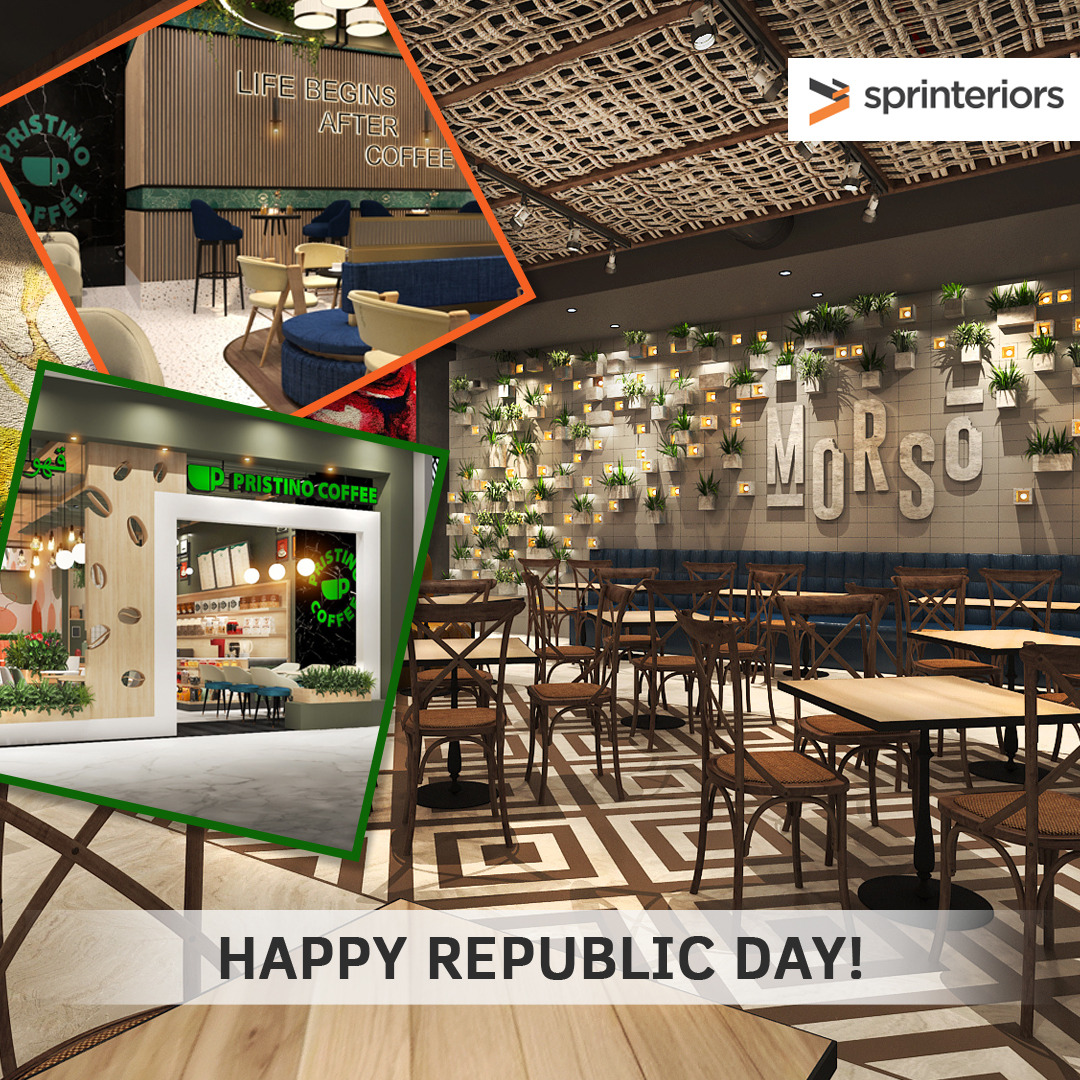 sprinteriors's tweet photo. This Republic Day use your right to freedom and dream big! Take a chance on the new #aatmanirbhar India and invest in your restaurant dream today!

#HappyRepublicDay2021 #HappyRepublicDay #restaurants #Mumbai https://t.co/3Z3SHSy0Rt