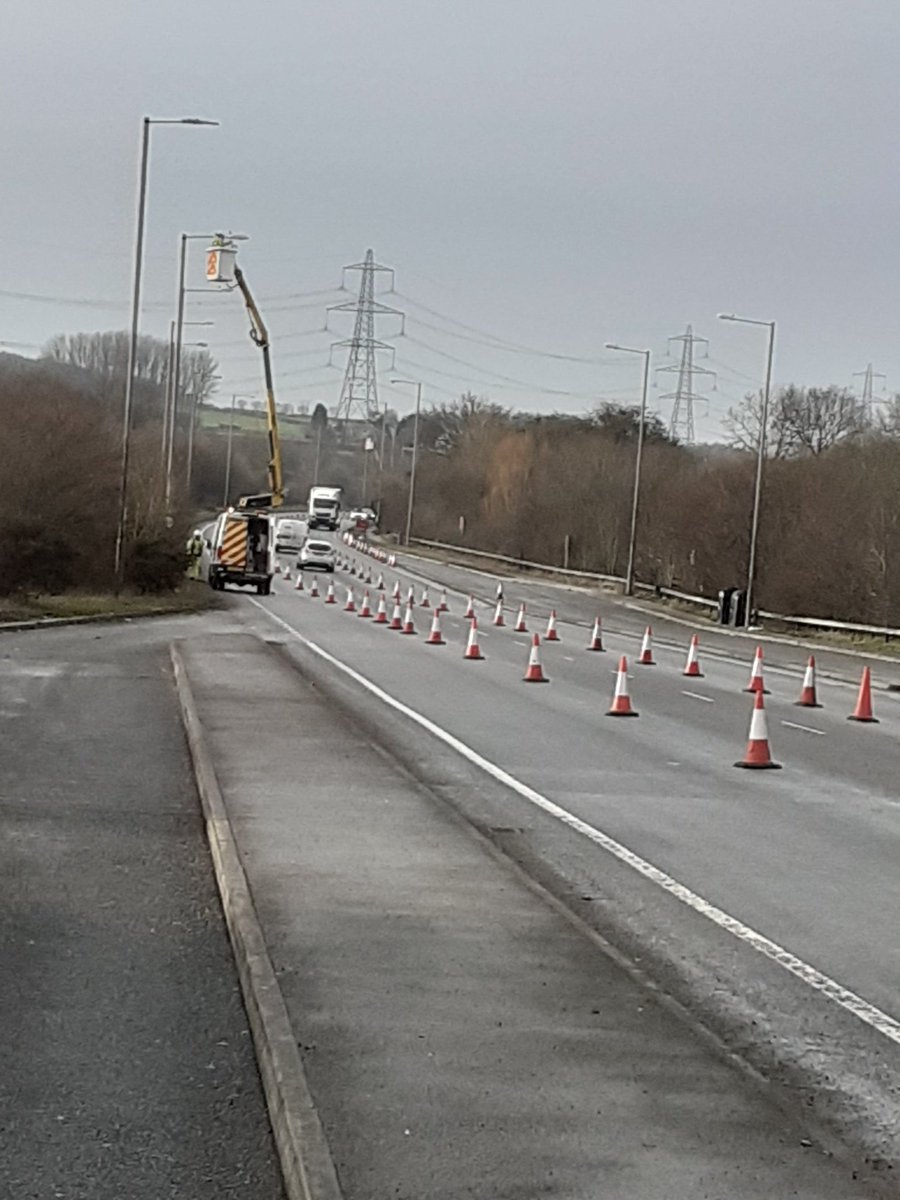 Little contra flow this morning with <a href="/ameytm/">AmeyTM</a> #Wakefield