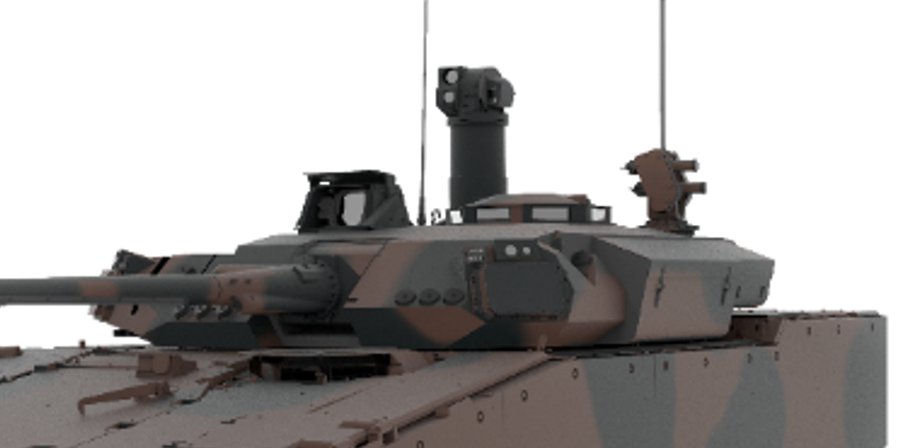 New commander's sight is the Elbit COAPS independent 360 degree panoramic sight. An element that i think most commentators missed is its on a 500 mm extending mast, allowing concealed observation and to readily clear other turret top obstacles (APS et al) as required