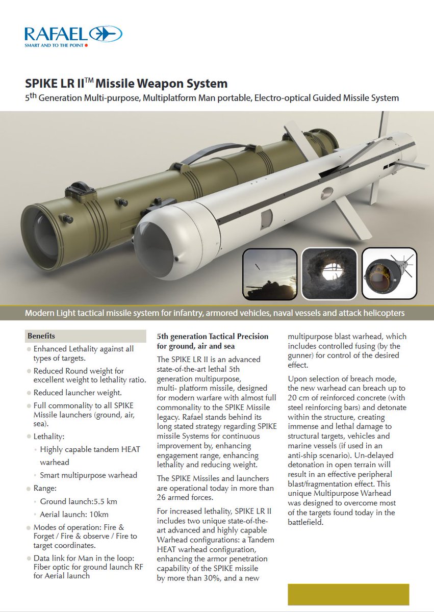 (2) Everything here is COTS/MOTS. COAPS is a plug & play sight unit. Spike-LR is very mature. Turret's underlying architecture is D-series modular turret that BAE has been spiral developing for decades. Architecture is based off of the CV90 Mk IIIb and IV.