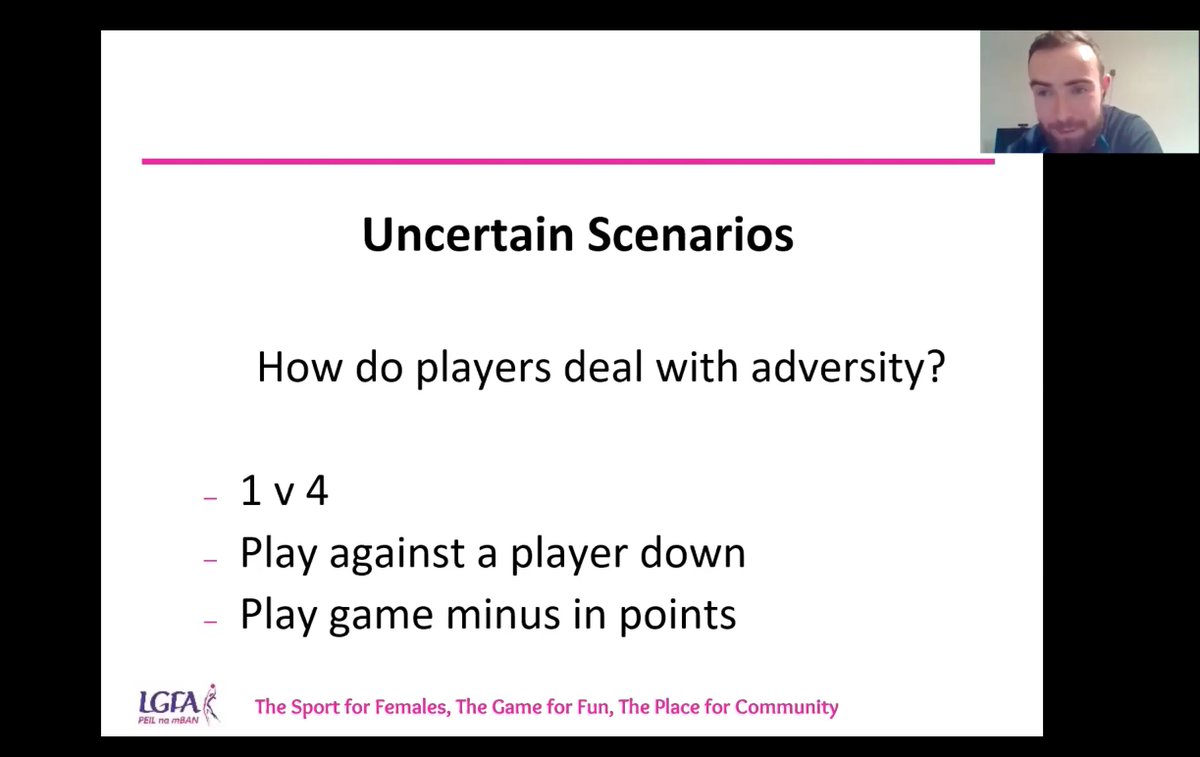 LadiesFootball's tweet photo. 💻WEBINAR! Coach Education Series - Involving Players in Decision Making

William Harmon &amp; @AidanTaper look at skills, strategies &amp; methods required to motivate players to reach their potential, and to take ownership of their own learning

Watch 👉https://t.co/SGFUffNnDK https://t.co/A6Btm5lG23