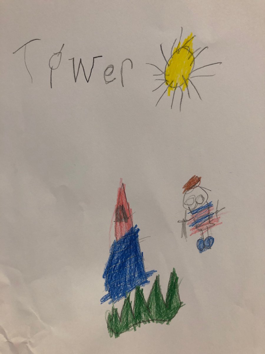 CatHend2008's tweet photo. @KirklistonPS Erin’s tower doodle #kpsp1 https://t.co/bAxHOIiKaR