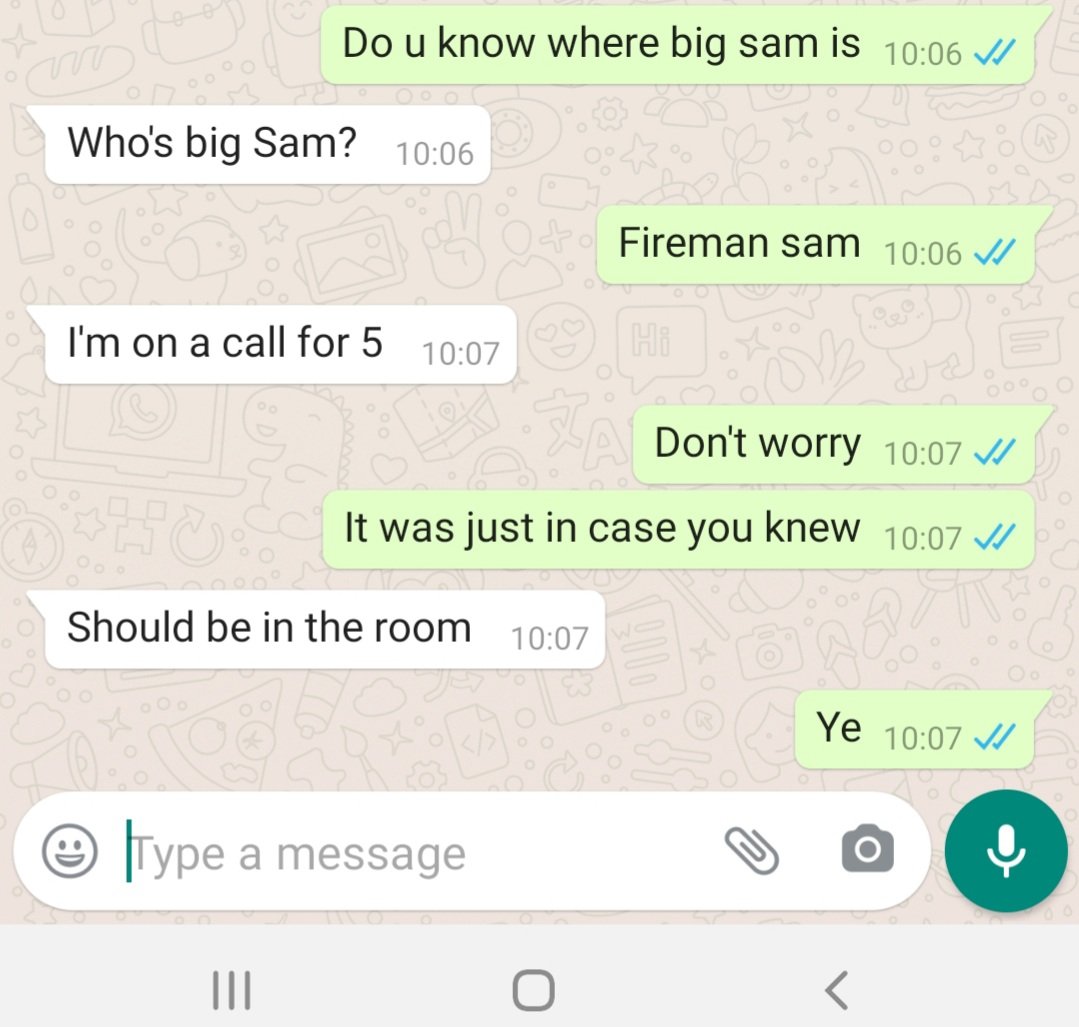 CiaraOConnor83's tweet image. Parenting in a pandemic 

#whereissam #rescuemesam