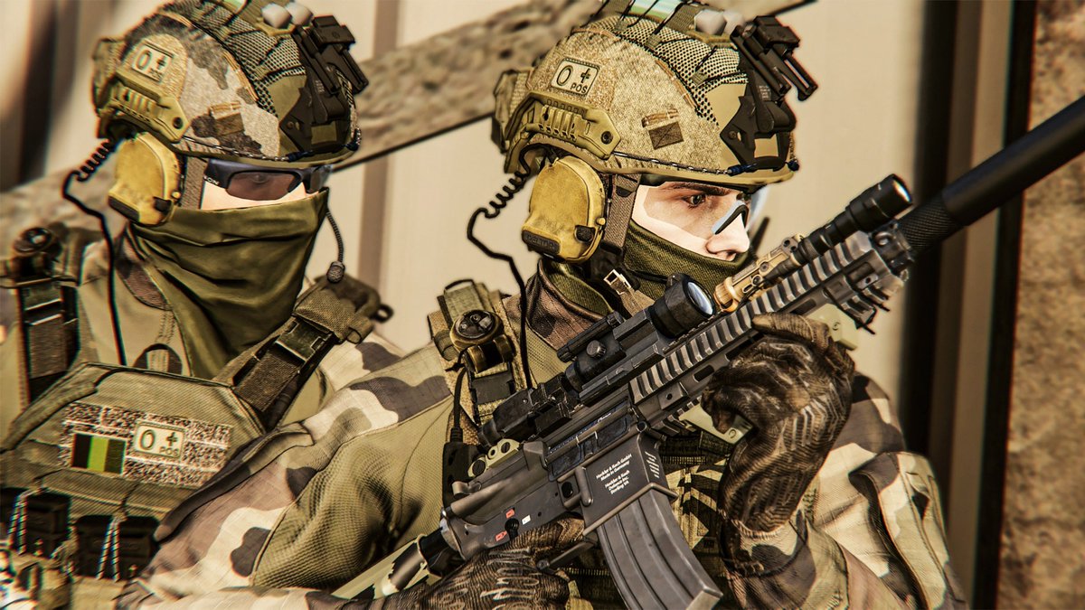 Professor Death Fra Army Foreign Legion 2nd Foreign Parachute Regiment 2e Rep Commando Parachute Group Gcp