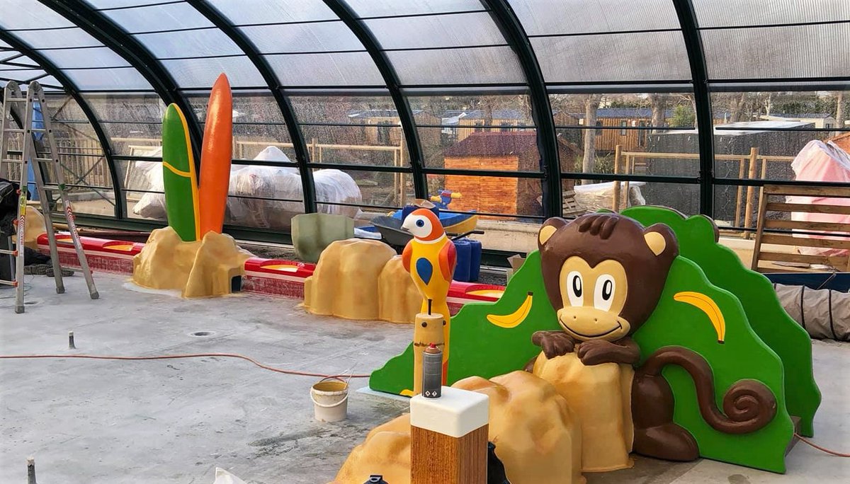 Our mechanics are already busy installing all the new projects for next summer. Doesn't this make you look forward to the nice summer weather? #vivelefrance #installing #newprojects #wordlwide #waterfun #customized #fiberglass #ownproduction #netherlands #aquadrolics