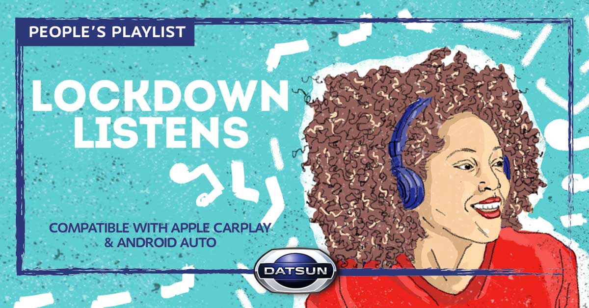 In case you missed it, we dropped #ThePeoplesPlaylist on major streaming platforms during Lockdown 2020. 🎧 It includes your favourite lockdown listens, curated by you, the people! Listen and tag 2  friends to join the party: bit.ly/2SiOykT #DatsunZA