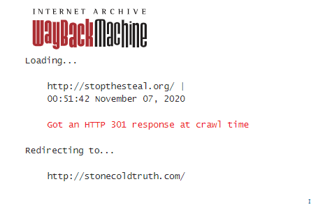 And yes, Stone did come up with the "Stop The Steal" movement in 2016 & they pulled the same sh*t w/ Ali Alexander taking the "helm" in 2020 but here's a fun fact:In 2016, they used  http://stopthesteal.org&nbsp; which Stone owned but in 2020 moved to  http://stopthesteal.us&nbsp;