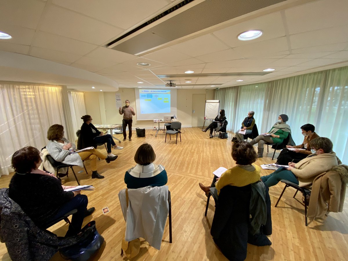 Fbtp35Rennes's tweet photo. #FemmesduBTP en Ille-et-Vilaine :elles étaient particulièrement contentes de se retrouver en petits groupes, pour s’entraîner à la gestion du stress. C’était jeudi à la @Fbtp35Rennes
#Femmesdirigeantes #Batiment #conjointes #gérantes #SensationElles https://t.co/vFgqy9JGKF