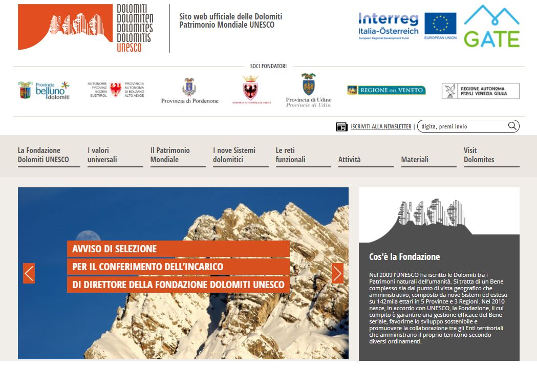 C’è tempo fino al 10 febbraio per presentare la propria candidatura a ricoprire l’incarico di direttore della Fondazione <a href="/DolomitesUNESCO/">Dolomites UNESCO</a>:
⏳Domande entro 10 febbraio 2021
📌Il bando è consultabile sul sito web 👉dolomitiunesco.info
News➡️bit.ly/2YhwJ8s 
#MarioTonina