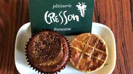 Gelule 大岡山のパティスリークレソン ケーキも好きだけれど ガトーセックも大好き 特にフランスの寒い地方の分厚くてかじるとザクッと音のしそうなものが好み 大体 バターと砂糖をどしゃっと使っていることが多い この店の焼き菓子をいつか全種類食べ