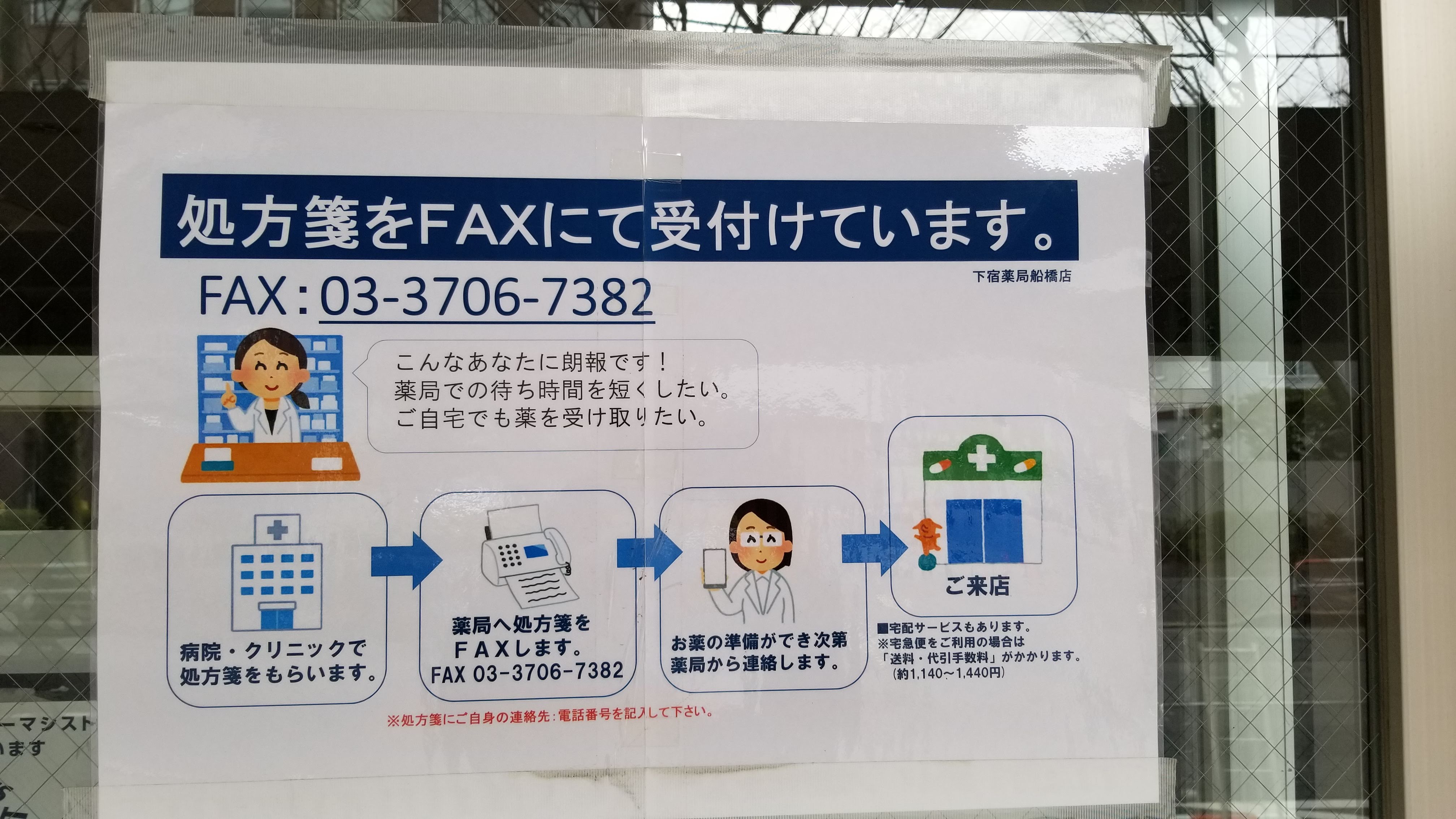 三浦靖雄 A Twitter 登録614号は下宿薬局船橋店 処方箋をfaxで受付してます のお知らせ 使用は薬局 ドラッグストアのイラスト ですが やはり注目すべきはイラストの中の店頭にサトちゃん人形が店頭にいるところです かわいい いらすとや いらすとやマッピング