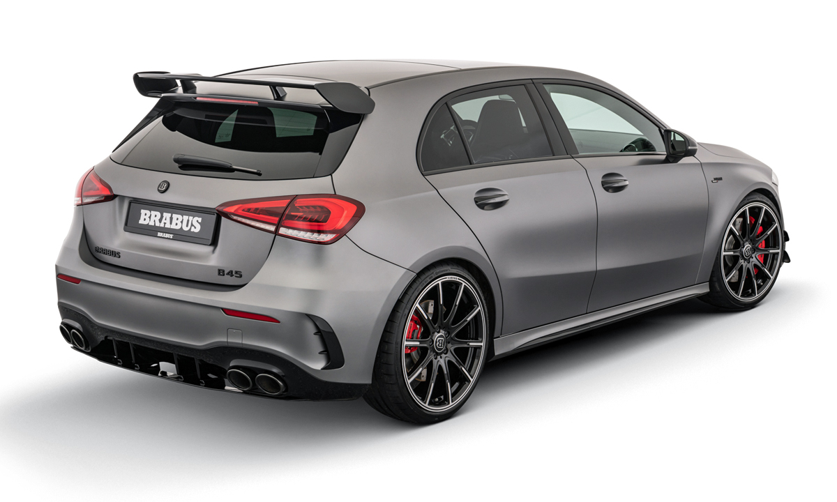 CARmagSA's tweet image. Hyper hatch? Brabus hands the Mercedes-AMG A45 S even more power! bit.ly/3piwGoQ