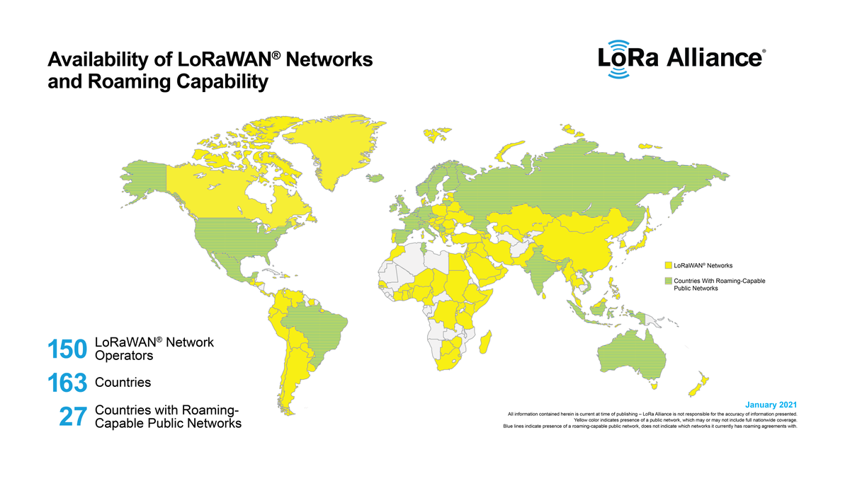 “The LoRa Alliance continues to drive a strategy of making LoRaWAN widely accessible and easy to use...”  With companies implementing LoRaWAN roaming in their networks, it is now more accessible than ever before. Read more: bit.ly/LoRaWANRoaming