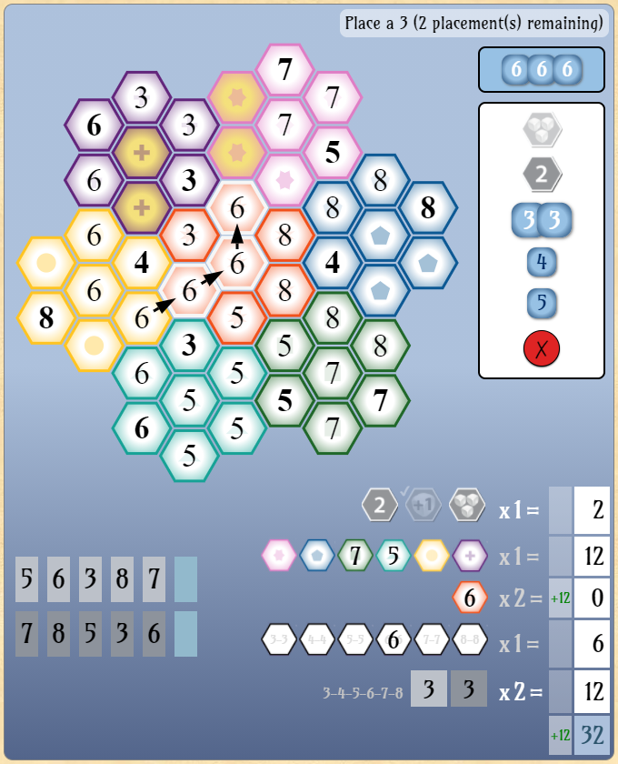 Happy_Meeple's tweet photo. HexRoller by @FrostedGames and @rustan_h has been released on https://t.co/wRRpV1mnNB lately. It is a very nice quick-playing 'Roll &amp; Write' game. You can learn it with our tutorial in a few minutes. It comes as a solo game with 23 fun challenges to unlock. https://t.co/cJ8lqwXEDW