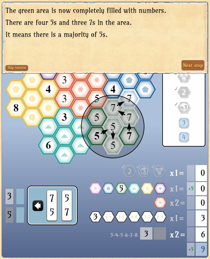 Happy_Meeple's tweet photo. HexRoller by @FrostedGames and @rustan_h has been released on https://t.co/wRRpV1mnNB lately. It is a very nice quick-playing 'Roll &amp; Write' game. You can learn it with our tutorial in a few minutes. It comes as a solo game with 23 fun challenges to unlock. https://t.co/cJ8lqwXEDW