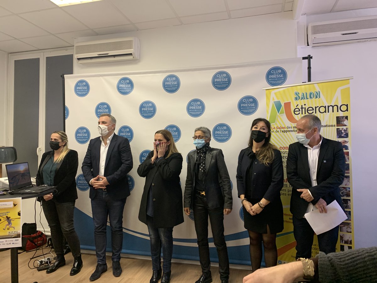 Medinsoft's tweet photo. 🎤 En direct de la #conférencedepresse organisée par @Bleu_Dixit au @clubpressmars pour promouvoir l’édition 2021 du Salon @Metierama13 des #métiers et des #formations ! Plus d'infos et inscription par ici ! 👉 https://t.co/Ej4VAK4Pve https://t.co/fgBSMijrZr