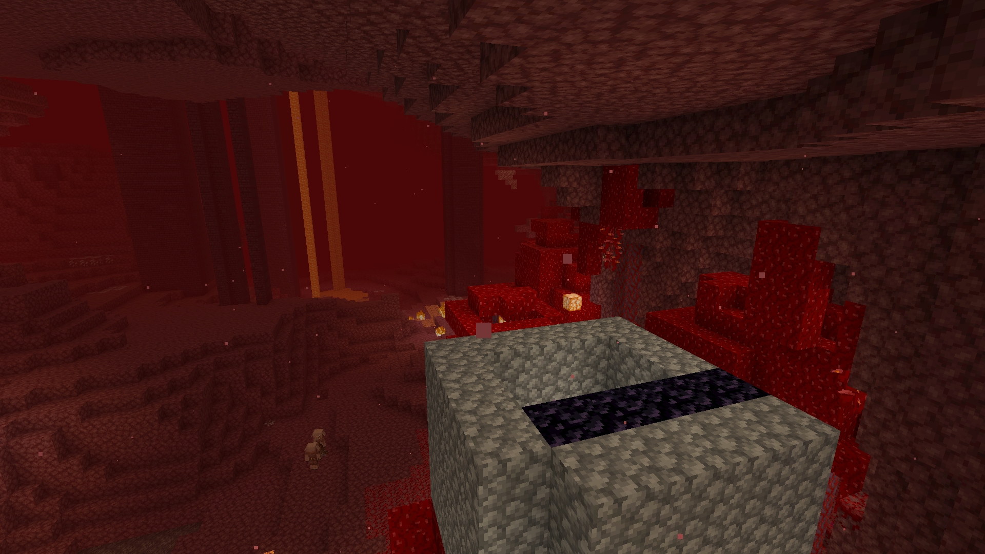 Garm Larsen ネザークォーツが必要になったので ゲート正面にネザーレンガの柱 割と当たりかも Minecraft Garm Larsen ネザークォーツが必要になったので ゲート正面にネザーレンガの柱 割と当たりかも Minecraft