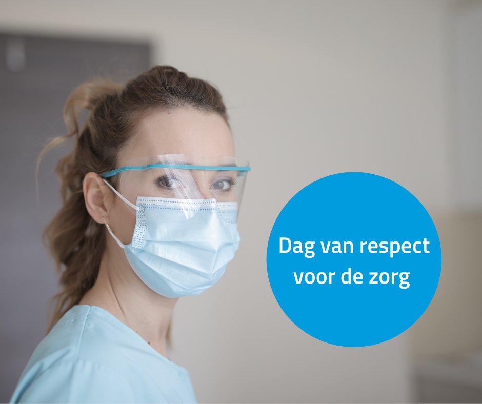Vandaag is de Dag van Respect voor de zorg. Het respect is soms ver te zoeken. Steun daarom alle zorgmedewerkers die zich met hart en ziel inzetten voor goede zorg. Zij verdienen meer waardering, een lagere werkdruk en een veilige werkomgeving. #omarmdezorg #respectvoordezorg