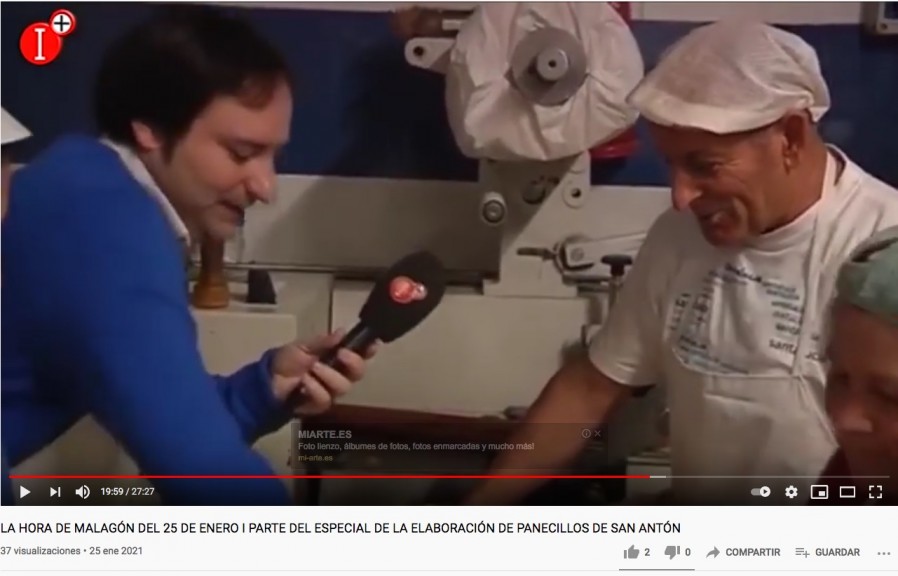 La hora de Malagón de Imastv ofreció en su programa de ayer la primera parte del especial "San Antón" sws.sh/ul4qo