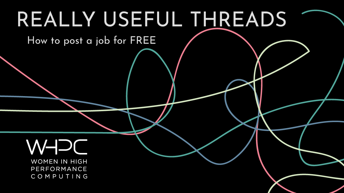 We get loads of retweets for #job postings in #HPC and #careers in #AI / #ML and more.  But, did you know we publicise jobs for FREE?  Here's a really useful thread...